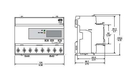 Счетчик электроэнергии однотарифный Schneider Electric Acti9 трехфазный 5(5)А, ЖКИ, кл.т. 0,5S, A9MEM3210R