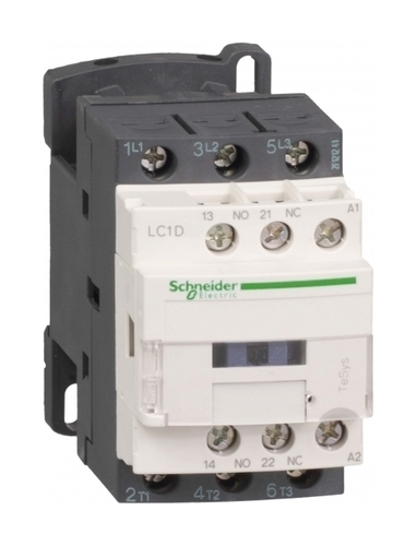 Контактор Schneider Electric TeSys LC1D 3P 12А 440/380В AC 5.5кВт