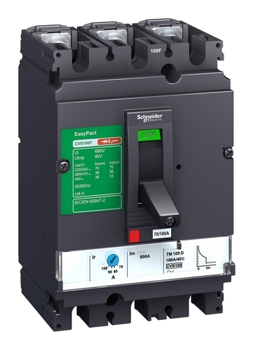 Силовой автомат Schneider Electric EasyPact CVS 100, MA, 40кА, 3P, 50А